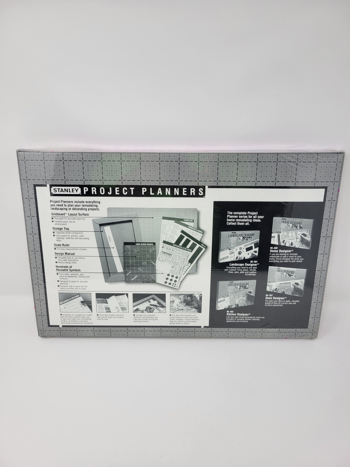 Vintage Stanley Project Planners Kitchen Designer 1988 Scale Grid – NEW Sealed