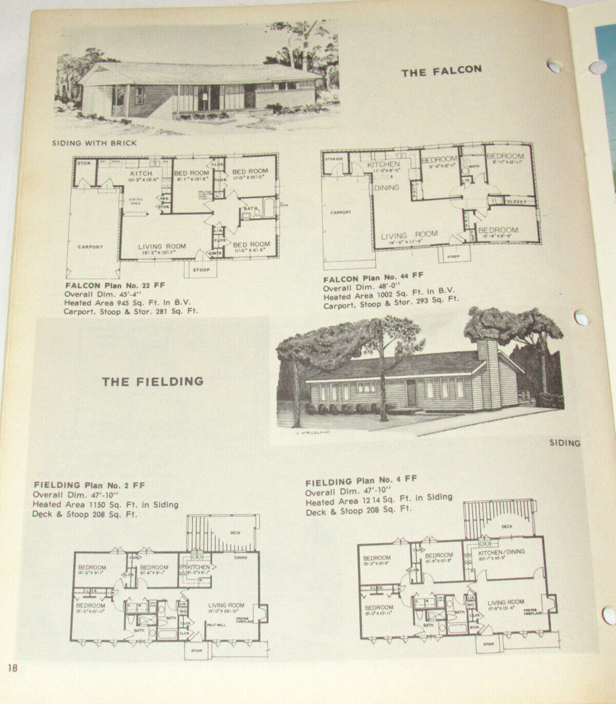 VTG 1979 ‘COMPACT HOMES’ 800-1250 SQ FEET PLANS CATALOG OF HOUSE PLANS! LAYOUTS!