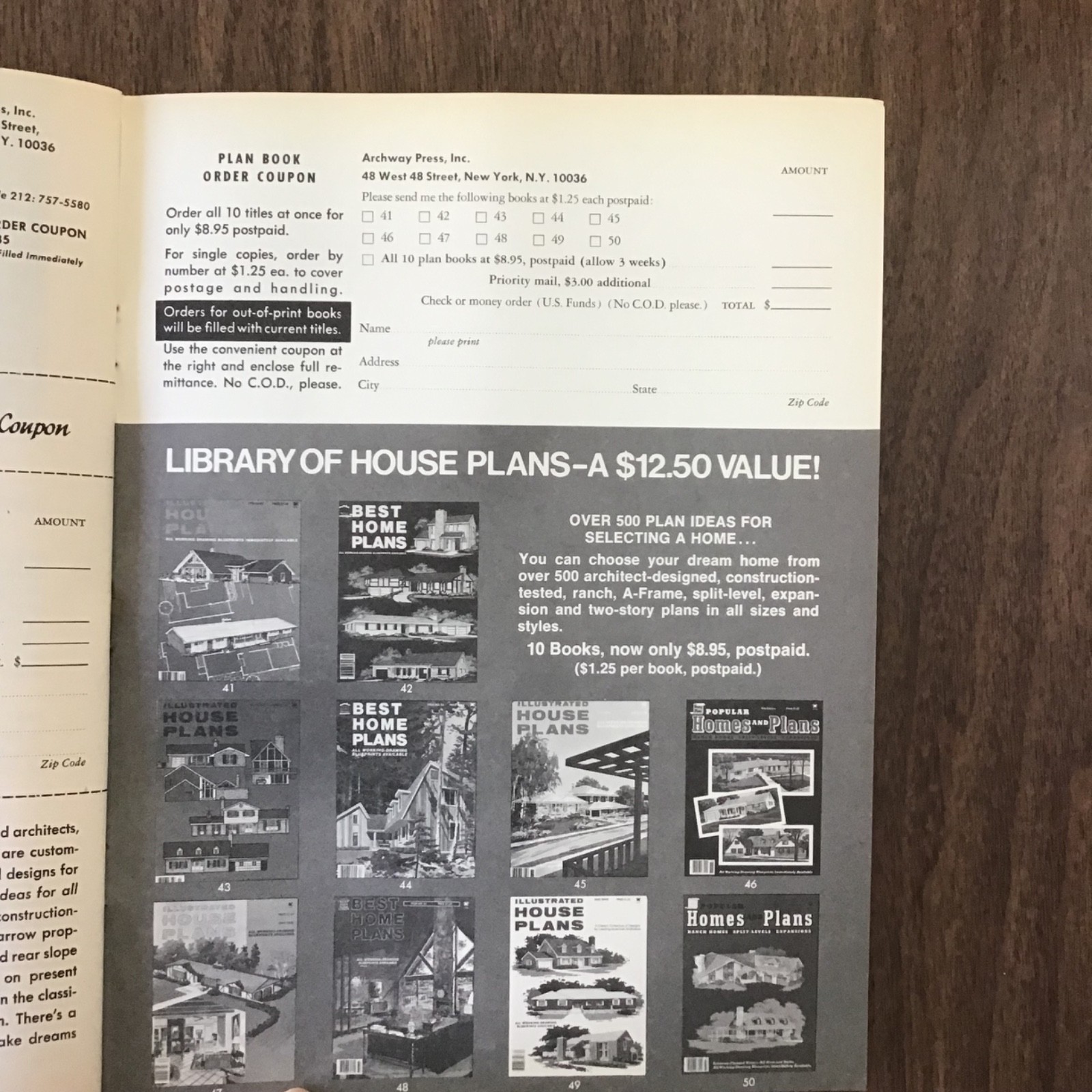 1982 YEAR Vintage Contemporary BEST Home Plans HOUSE Floor Plans Book SEE INDEX
