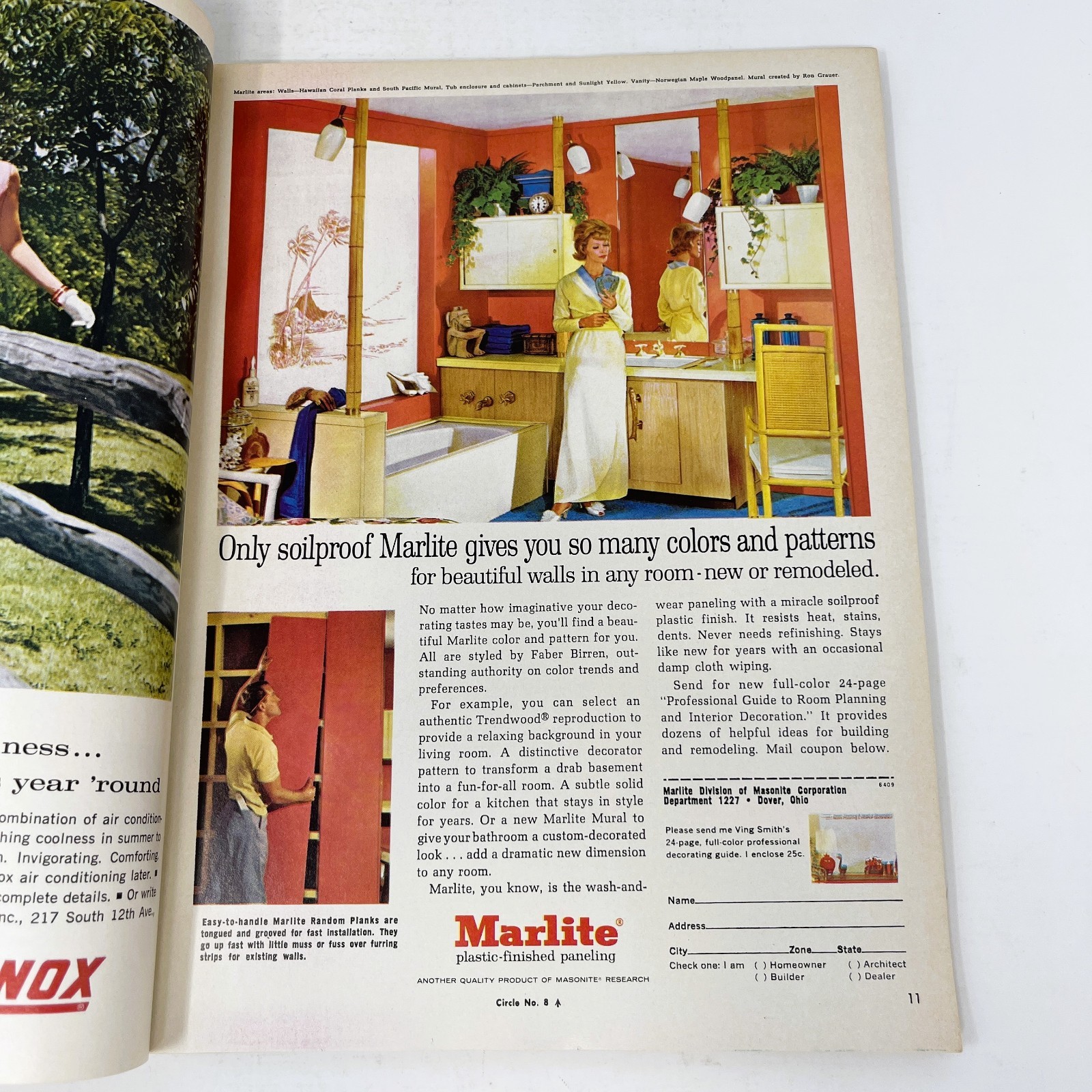 1965 Vintage MCM BUILDING and REMODELING Interior Design Product Catalog
