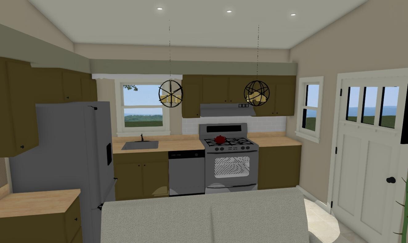 Tiny House Blueprints Plans 495 SQFT