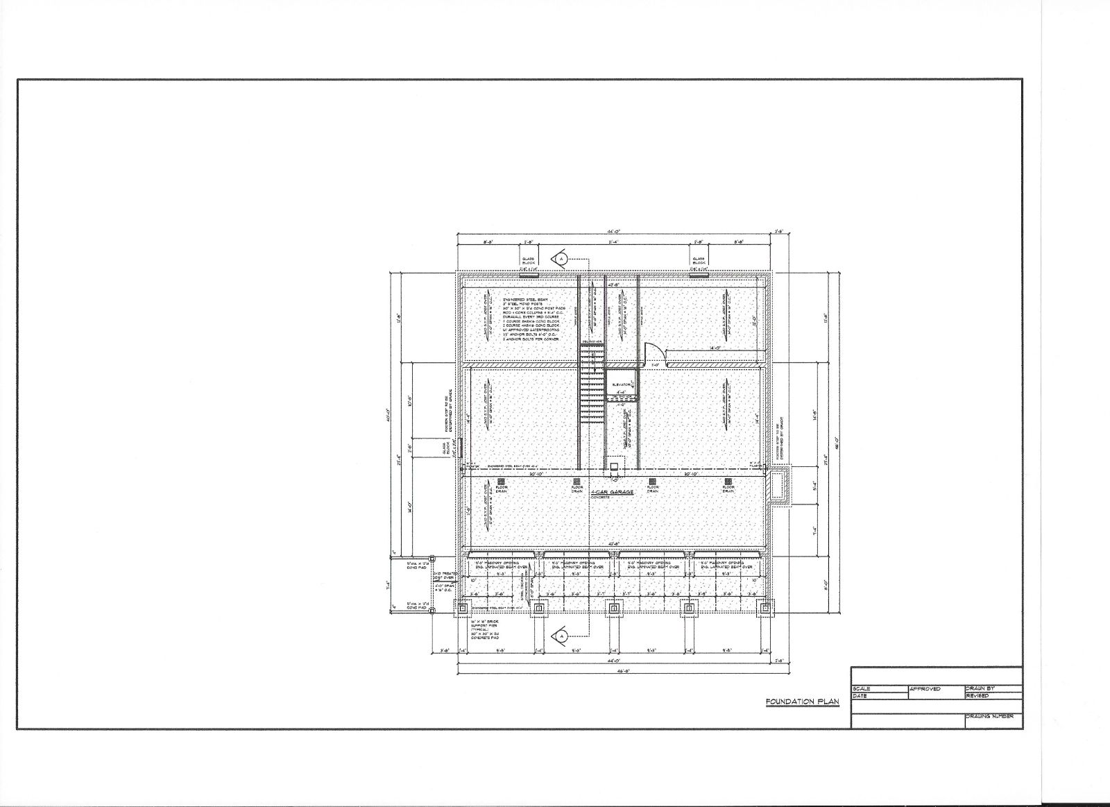 Full Set of two story 3 bedroom house plans 2,534 sq ft