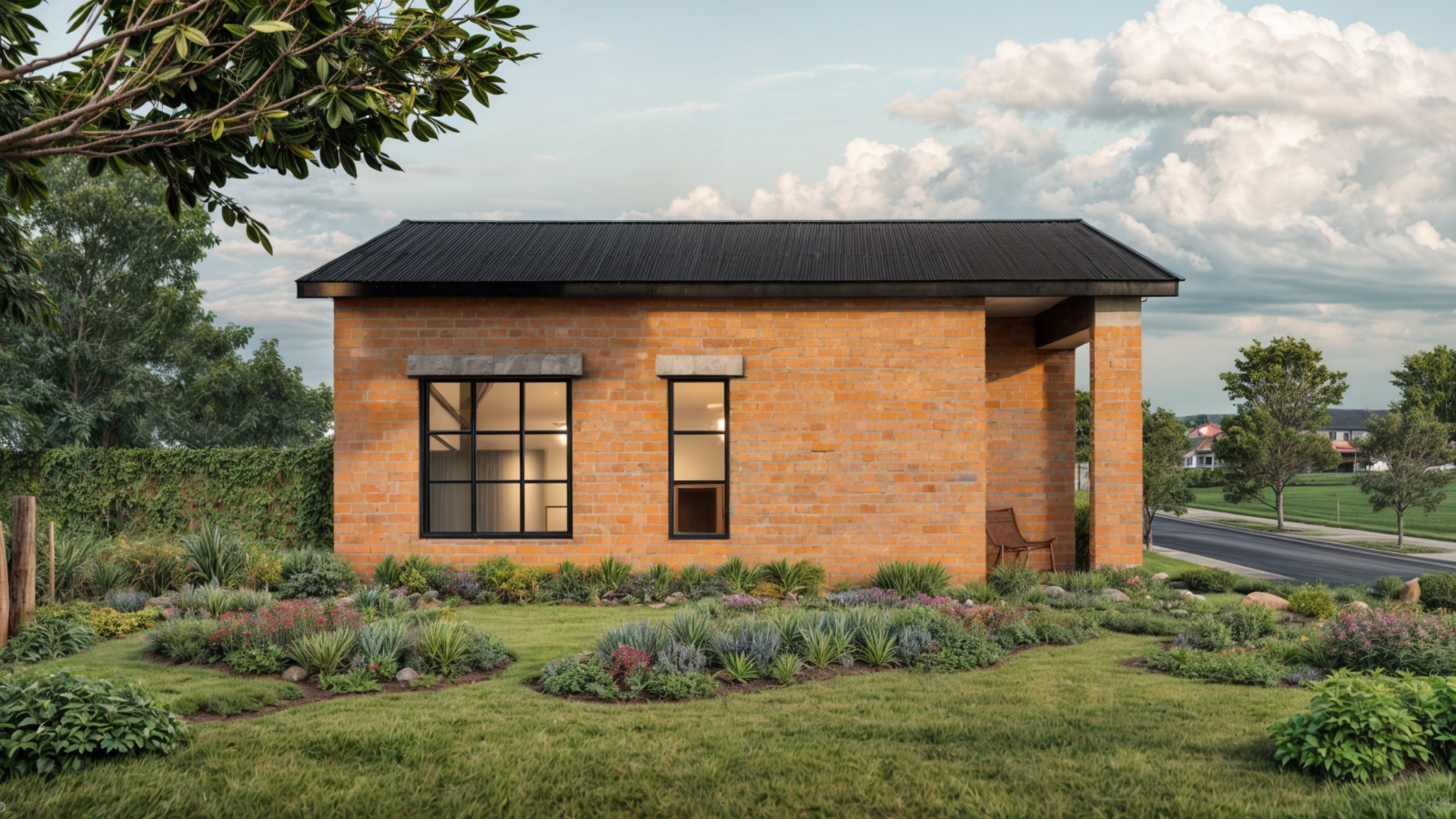 Two Bedroom Tiny Home Building Plans – 26’x26′ with 610sqft Living Space