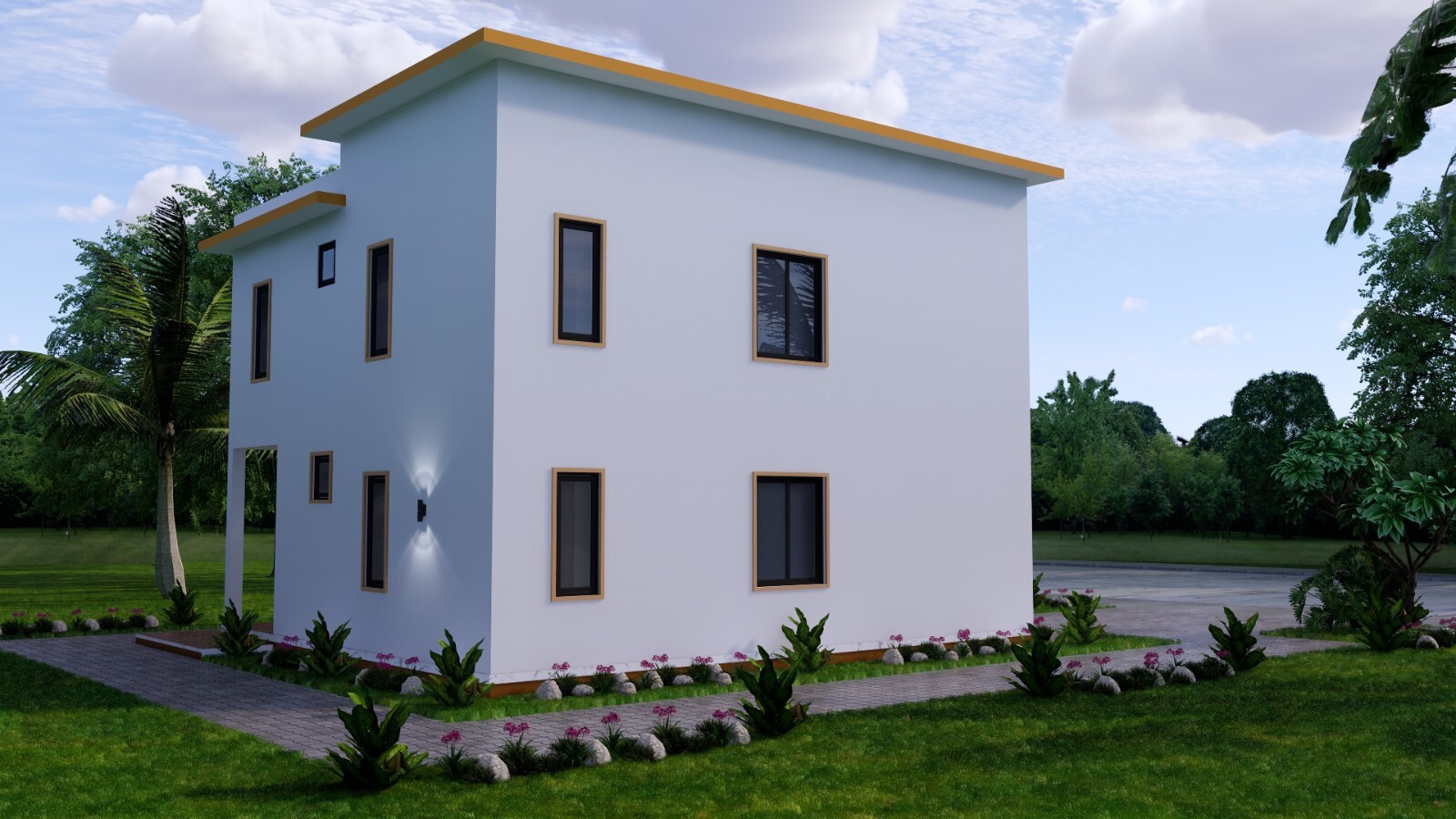 26×36 Feet House Plans 8×9 Meter 3 Bedrooms 2 Baths Terrace PDF (A4 Hard Copy)