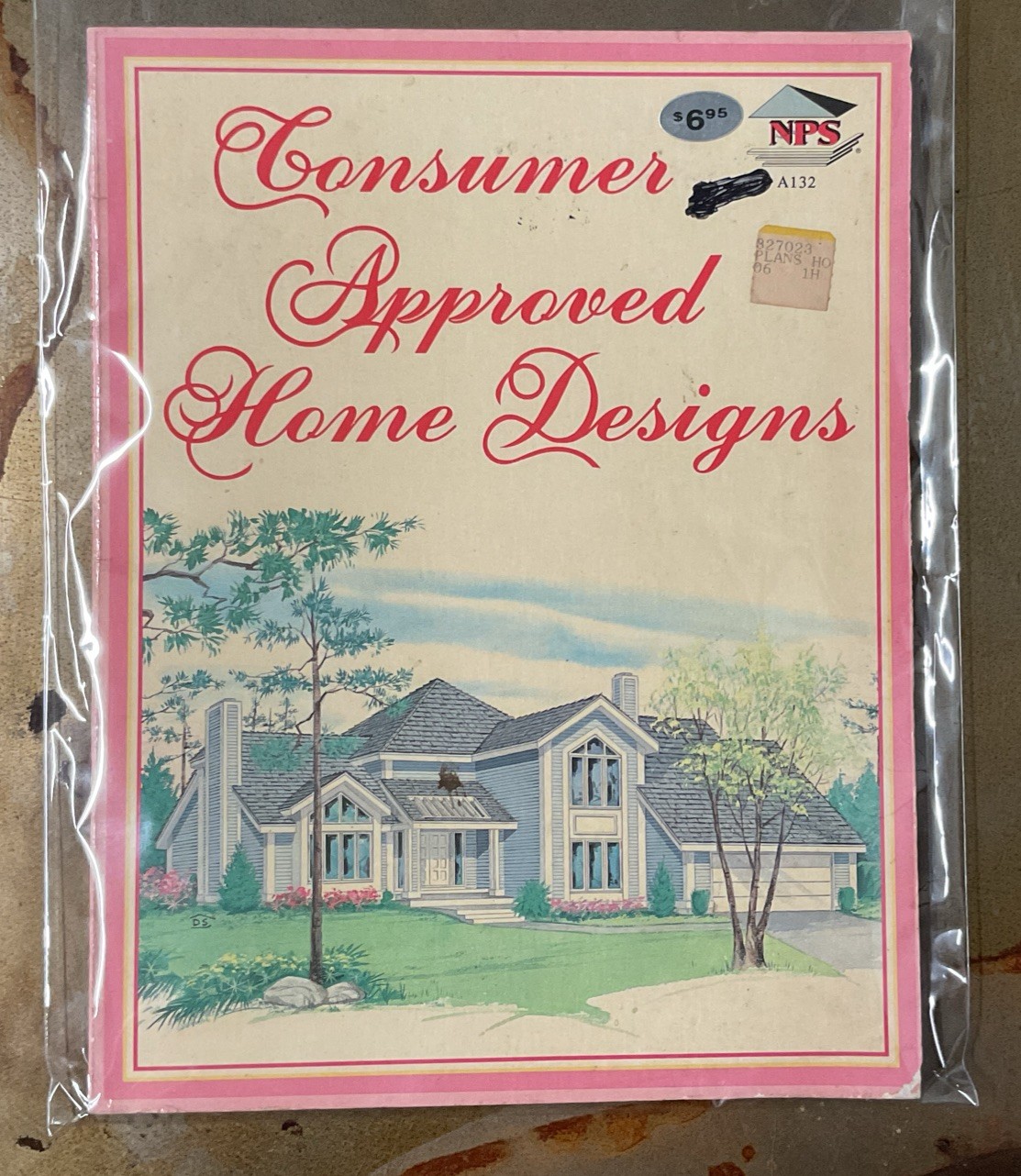 National Plan Service Book Of Consumer Approved Home Designs New NOS 88 Pages