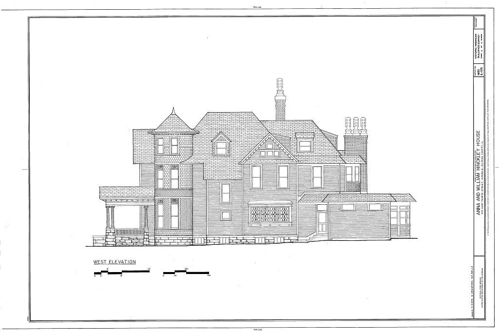 Shingle Style home for gracious living – 5+ bedrooms, PRINTED PLANS HOUSE