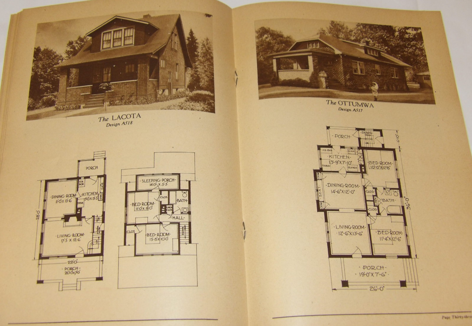 VTG 1924 ’62 BRICK HOMES YOU CAN AFFORD’ CATALOG OF HOUSE PLANS! PHOTOS/LAYOUTS!