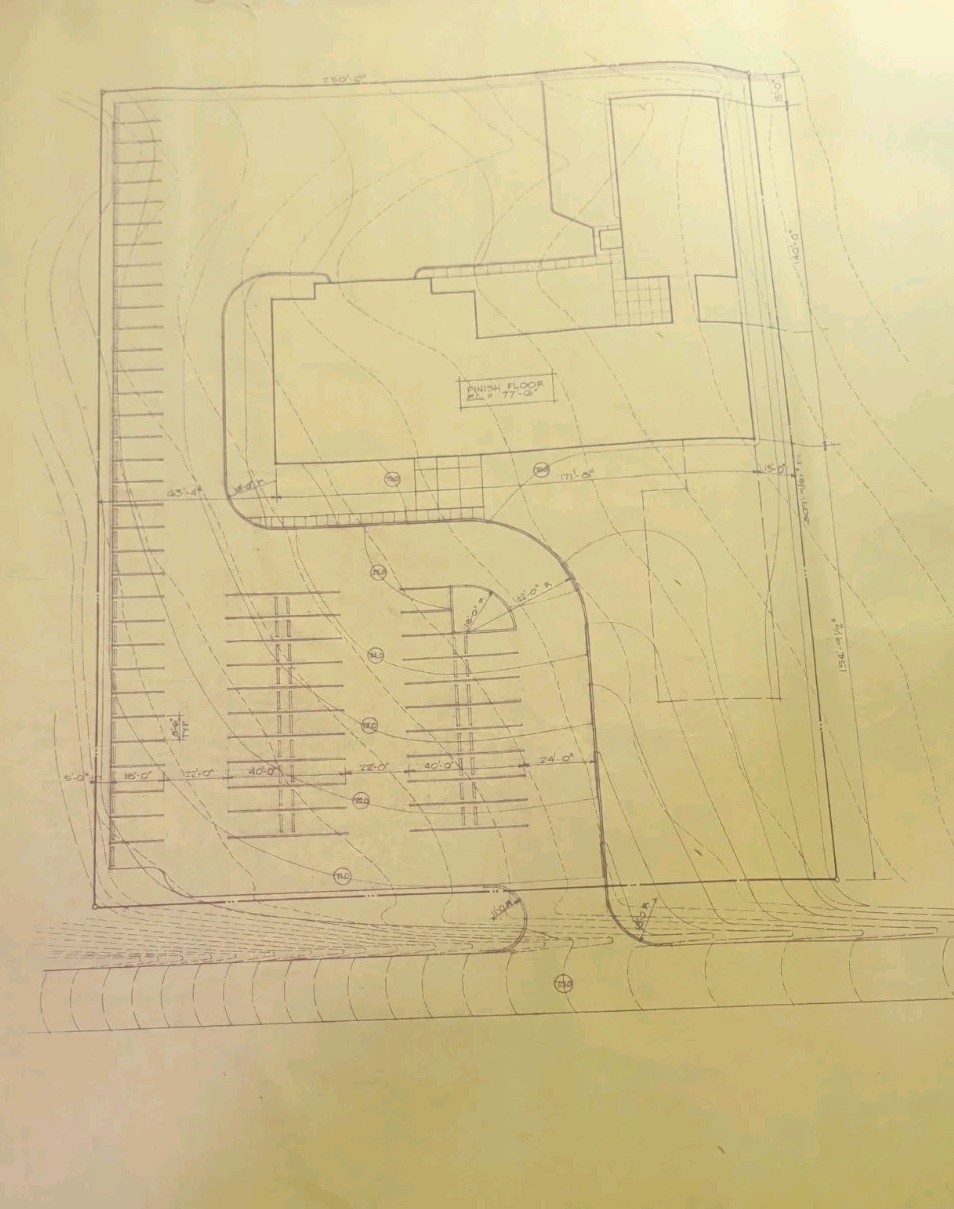 Vintag Vellum Siite Plans, Elevation Etc For 1963 Lot In Canal Fulton Oh