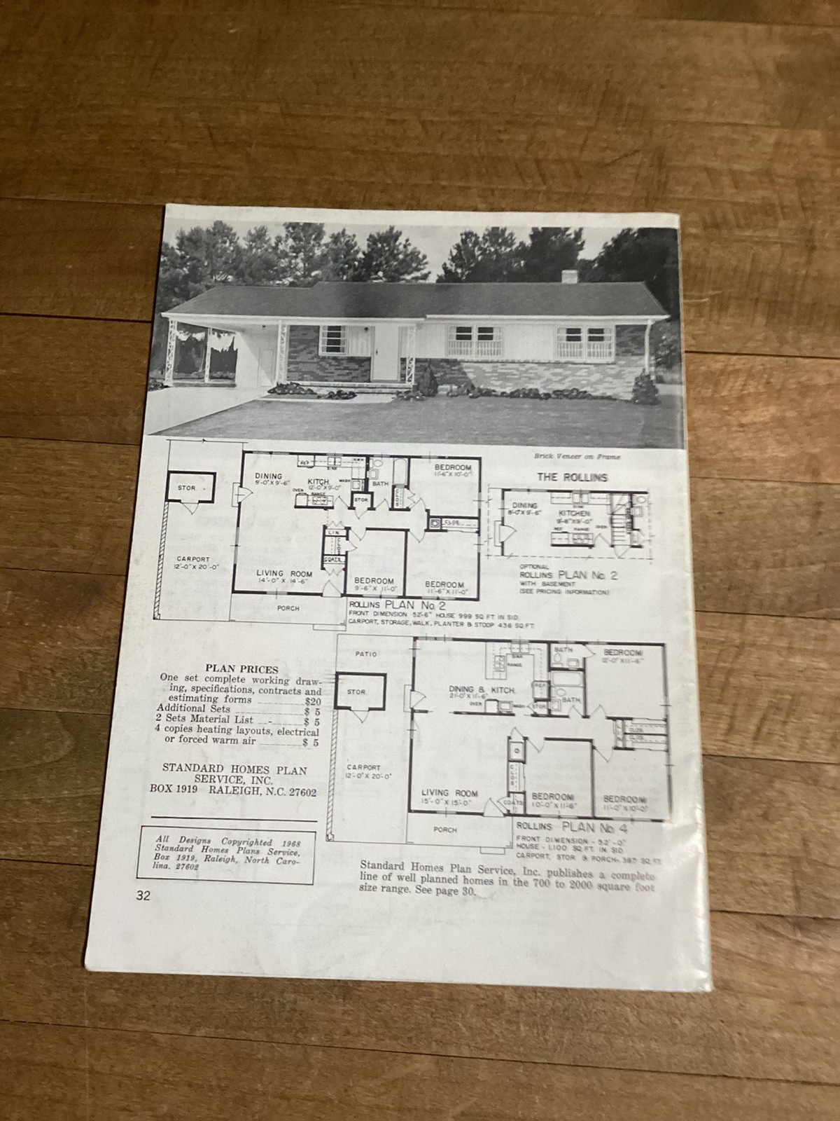 Vintage : Compact Homes 2 And 3 Bedroom Plans/Standard Home Plans Booklet