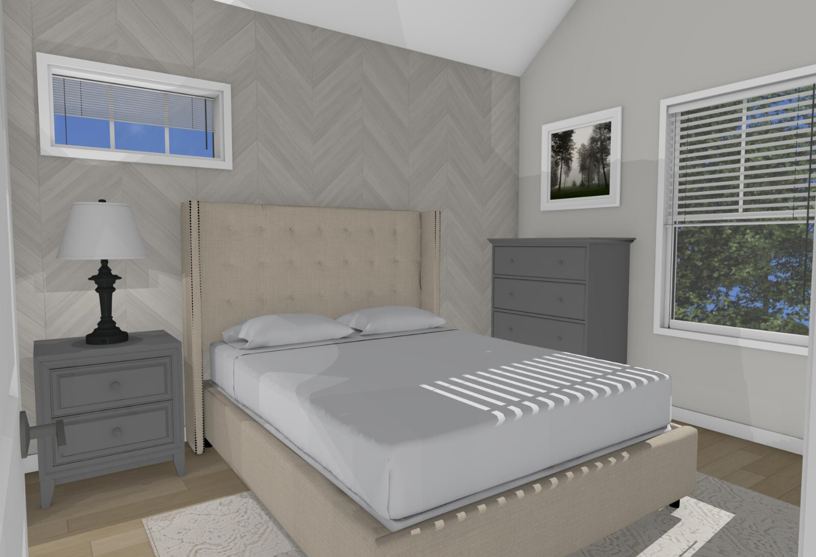 Garage Apartment (ADU) – 1 BR/1BA w/ Loft – Full House Plans, Blueprints #30010B