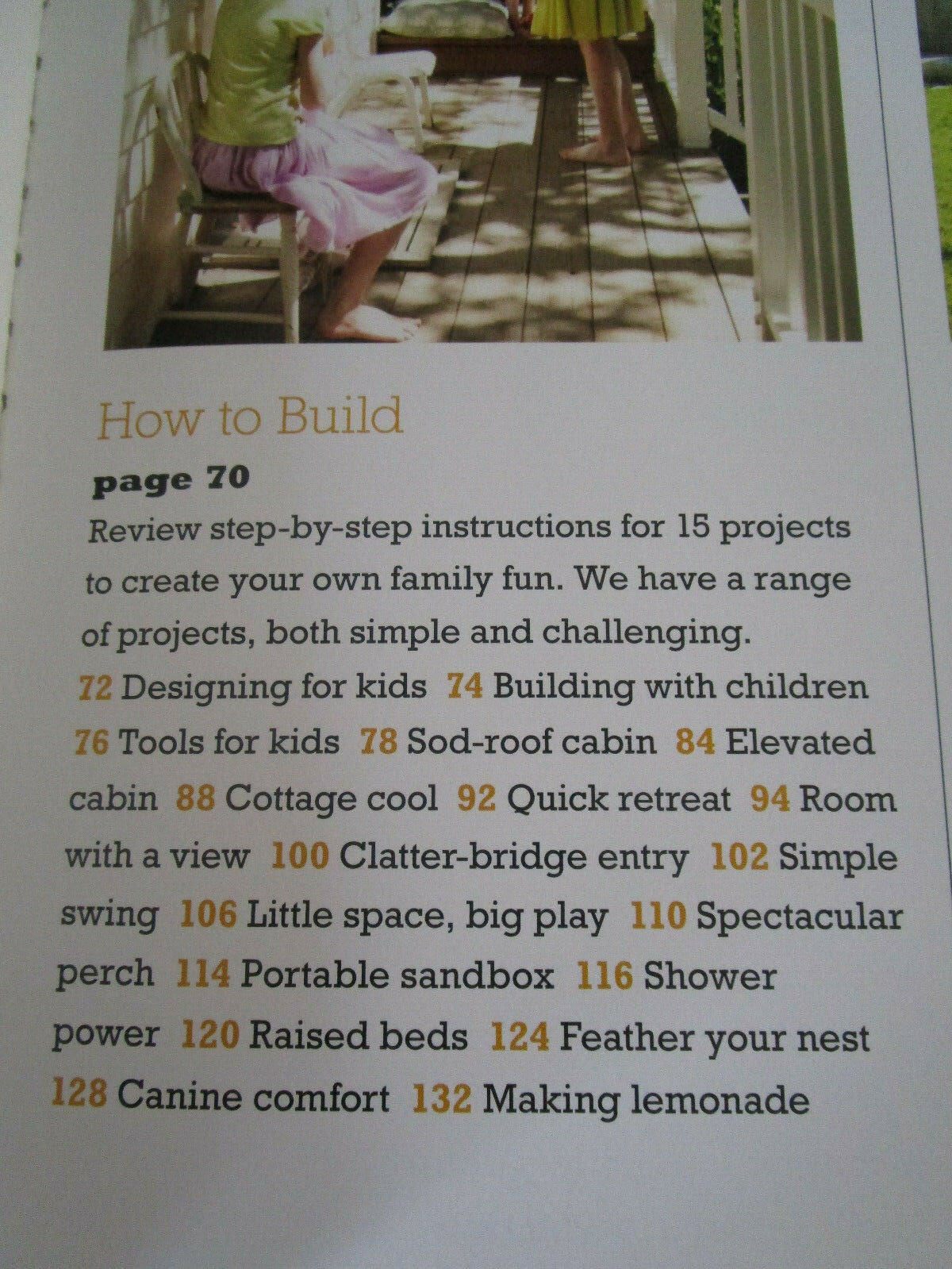BACKYARD BUILDING How-To Book, Do It Yourself Buildings Toys Coops Showers MORE