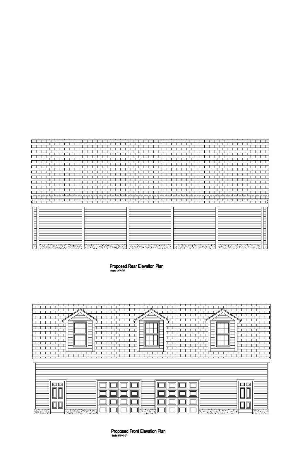 30’X50′- 50’X30′ DUPLEX GARAGE PLANS GABLE ROOF DUPLEX 50X30 20-3050-GBL-8-DPLX