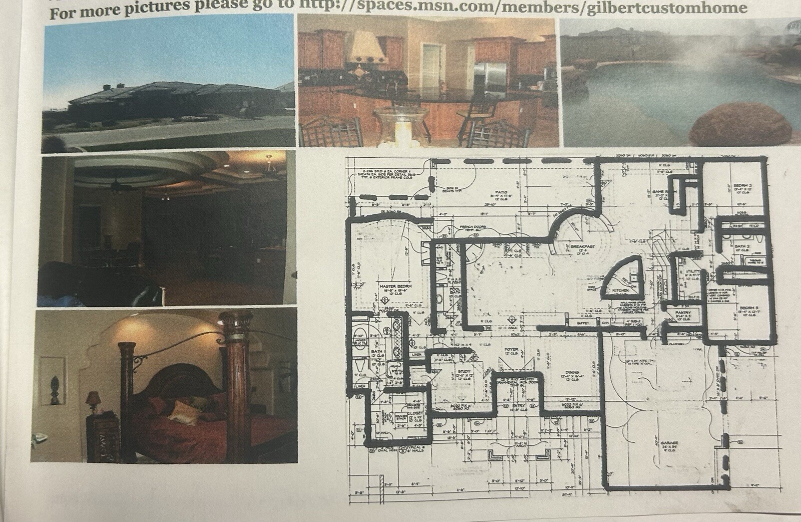 3300 sq ft Luxury 8 page House Plans Design – 4 Bed 3 Bath – Drawings Blueprints