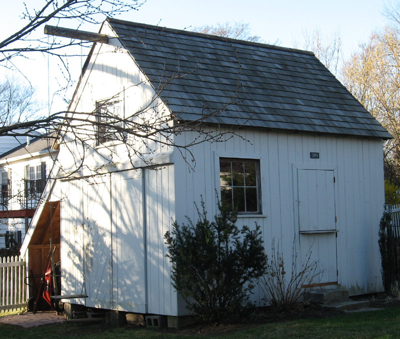 Timber Frame Shed Plans size 12′ x 16′ two doors, printed plans on 8 1/2×11 new