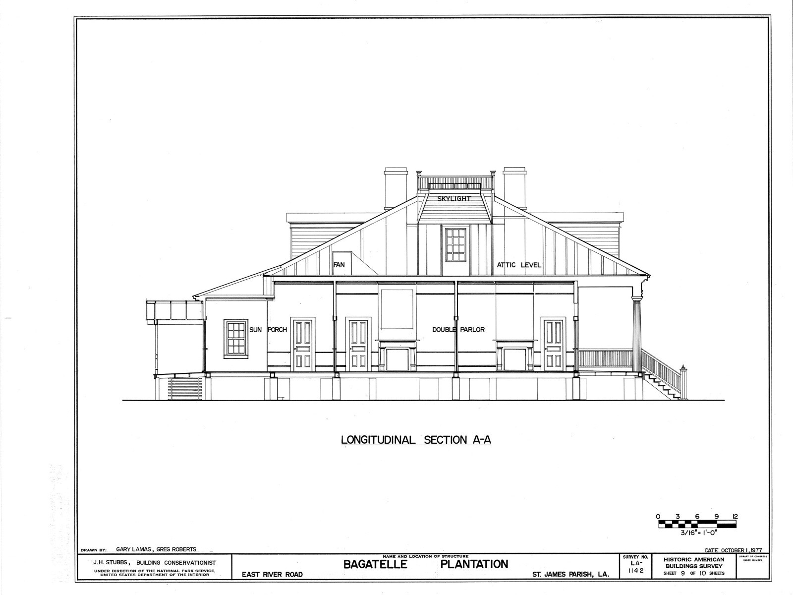 Single-story Southern Style Elegant Home, Beautiful Porch, Architectural Plans