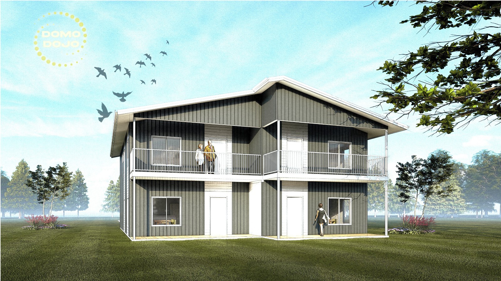 Modern Mirage Duplex Plans – PDF Downloadable Blueprint