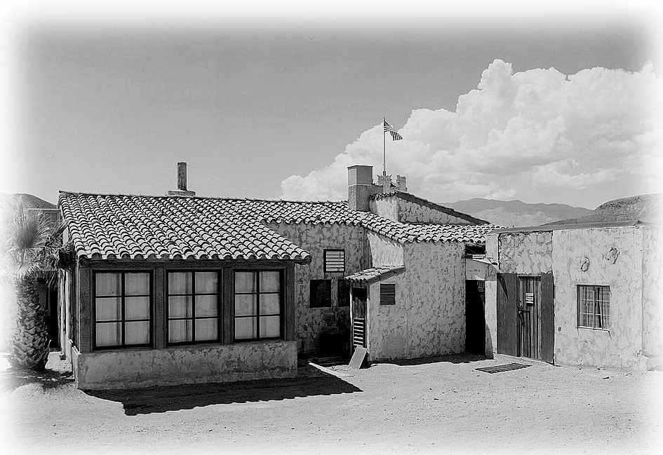 Southwestern style cottage plans, adobe home, printed architectural drawing