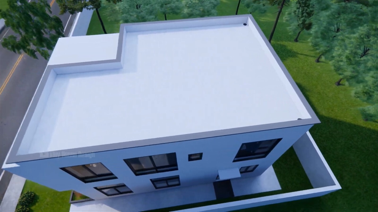 23×33 Feet House Design Plans 7×10 Meter 4 Beds 3 Baths Flat Roof (A4 Hard Copy)