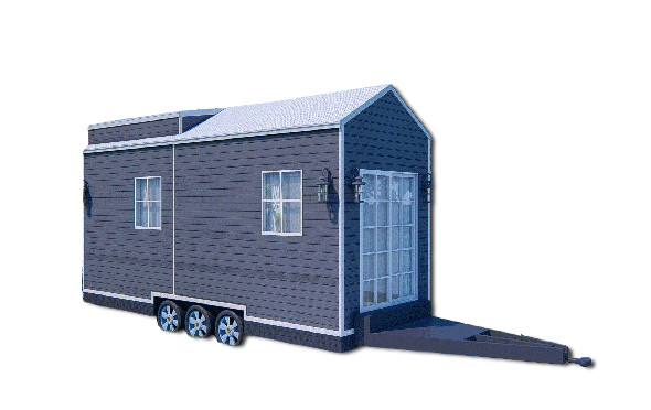 Tiny Mobile Home with Loft | 23.5’x8′ | 188 Sq Ft | Design Plans