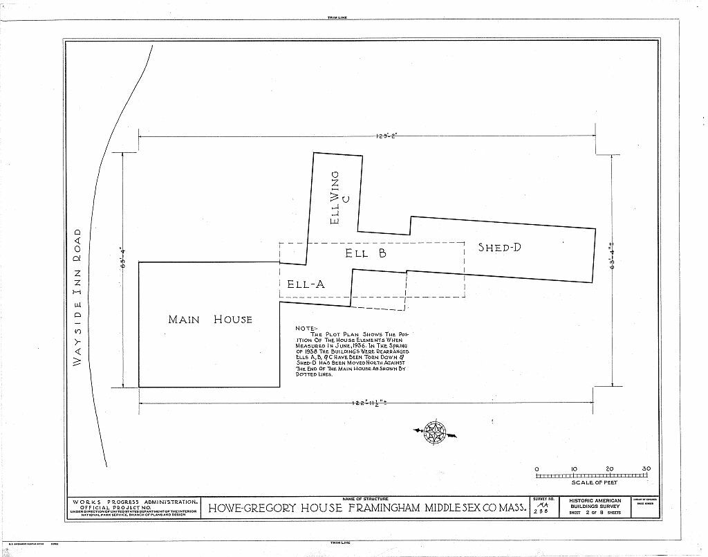Dutch Colonial house plans, detailed blueprints, New England home, printed plans