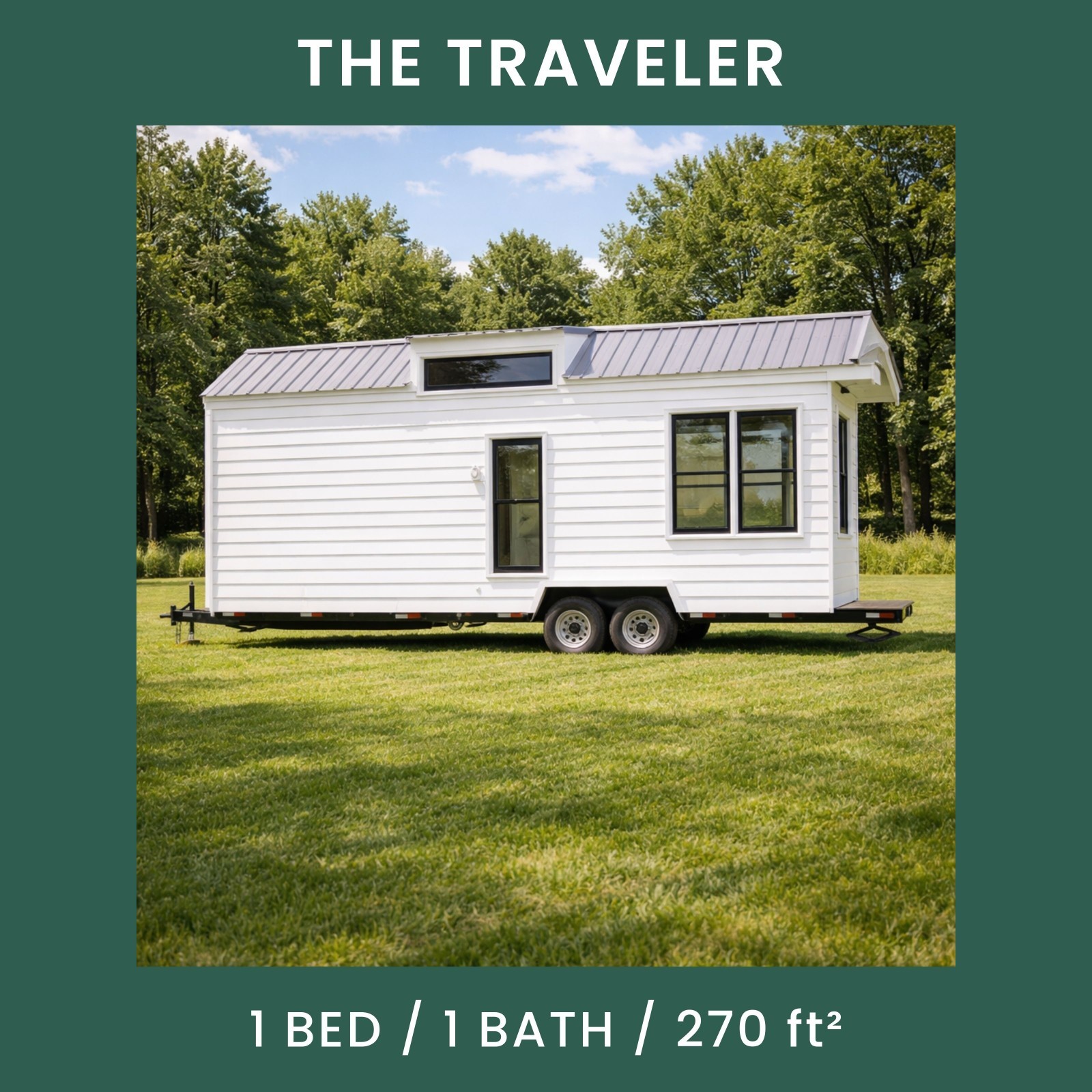 The Traveler Tiny House Blueprint Set