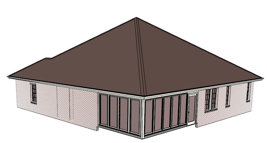 Complete Construction Plans PDF Small lot 55+ 3BR 2B 1820 + 2 car @ 1/4″ Scale