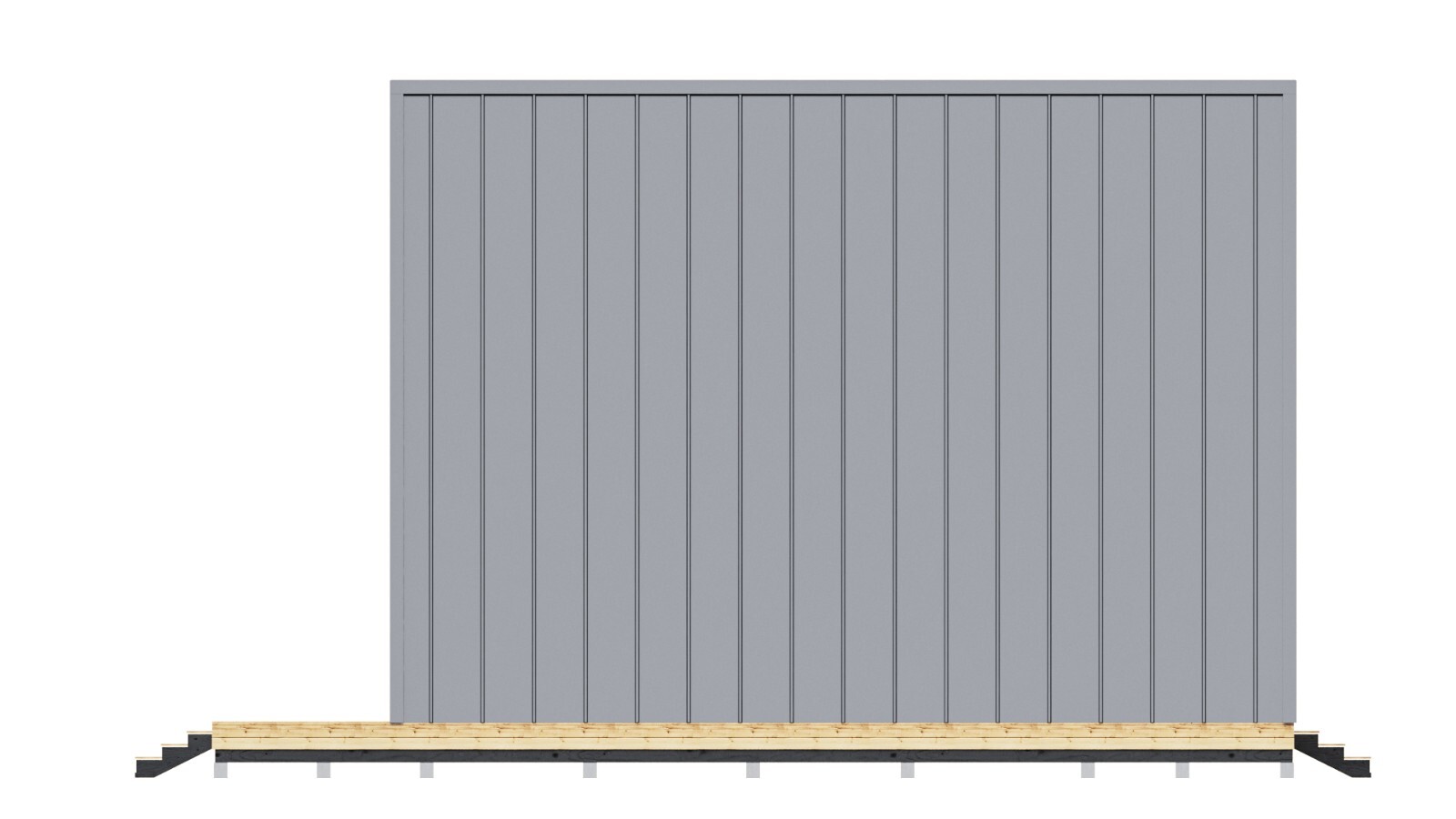 22’x42′ Tiny House Plan 1 Bed, 1 Bath Architectural Build Plans PDF Download