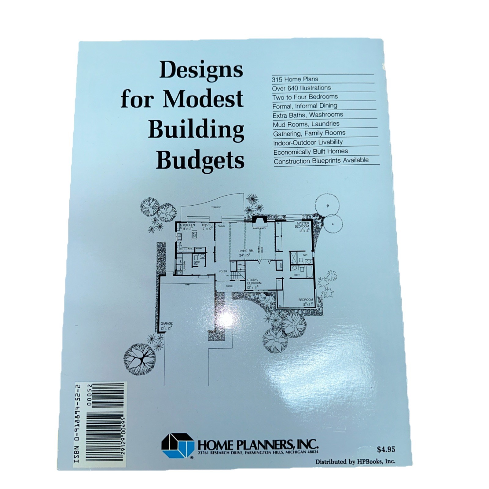 Vintage Home Planners Inc One Story Home Plans Under 2000 Ft Traditional Contemp