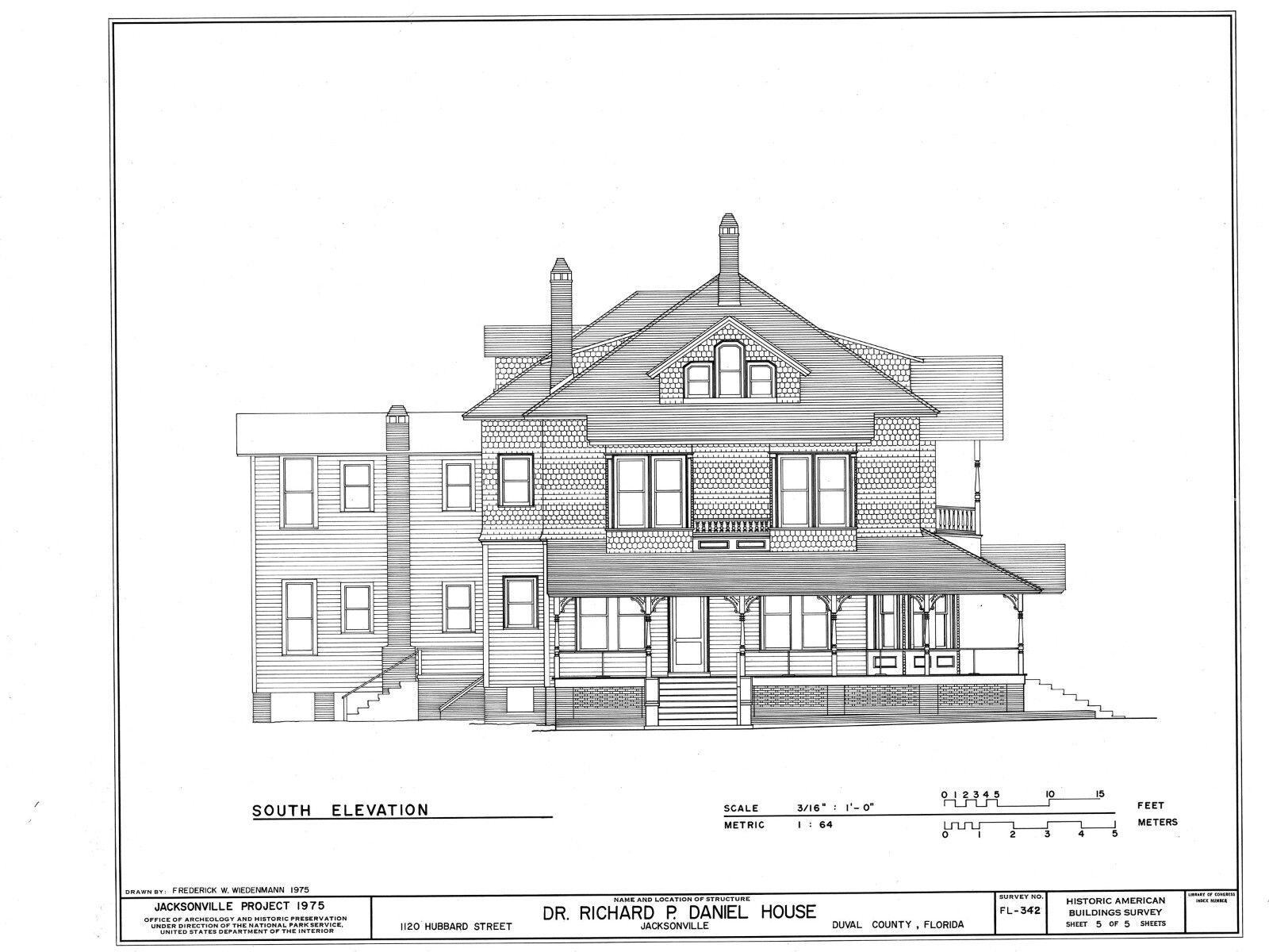 Shingle Style Victorian country home with porches – printed plans