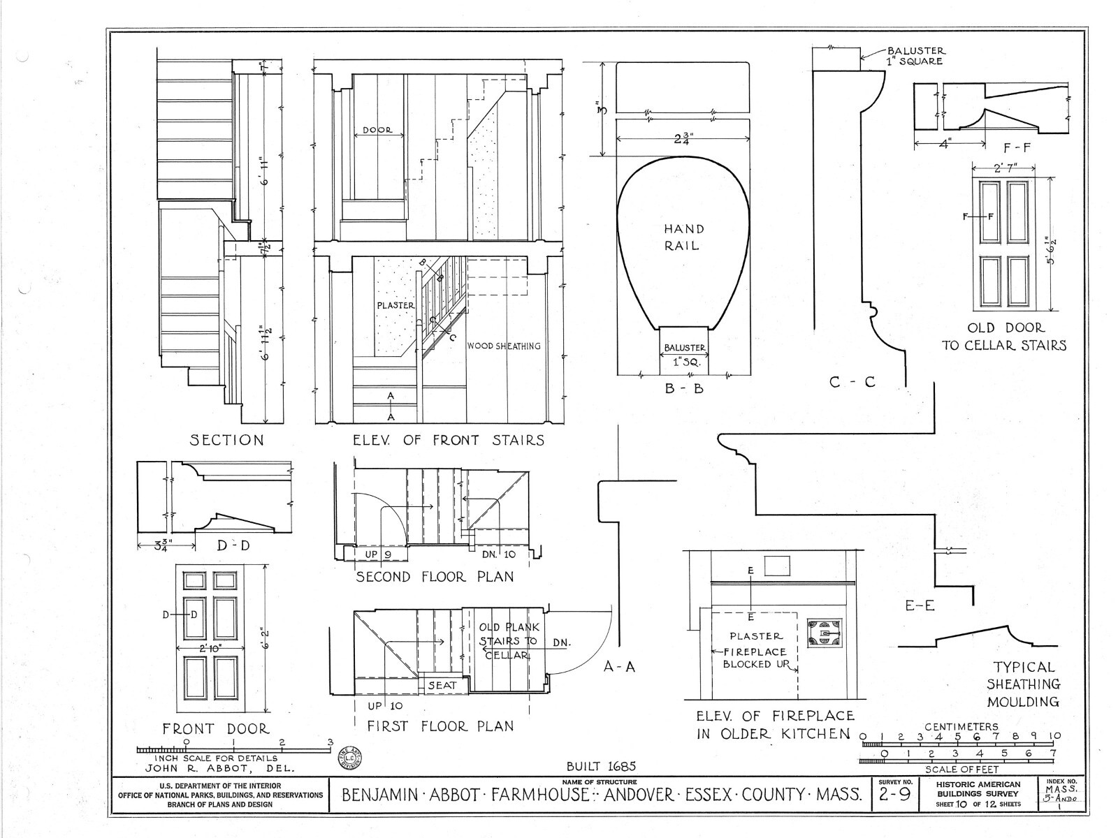 Timber frame country home, colonial farmhouse, 5+ bedrooms, printed drawings