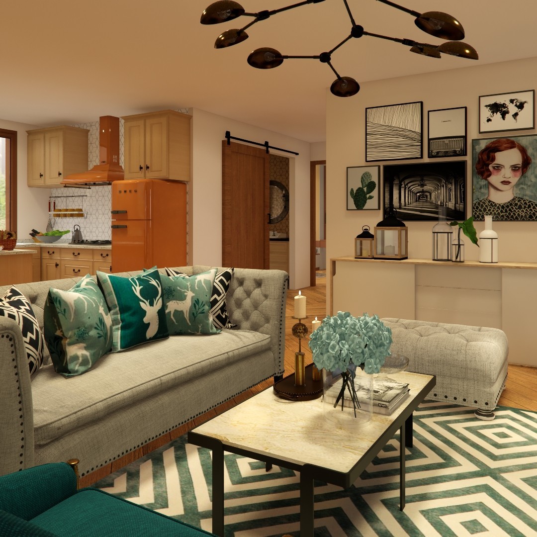 Container house plans – 3 bedrooms – 1 bathroom – Digital PDF File