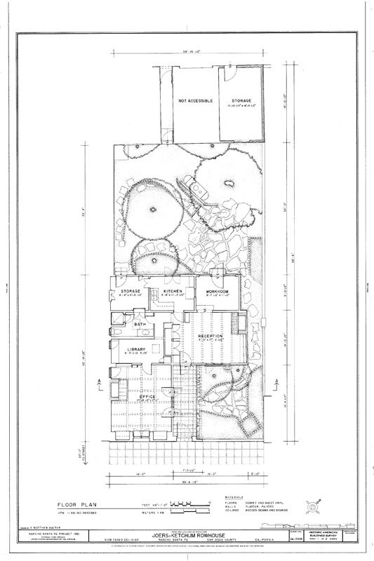 6 beautiful Southwest style home plans from the 1920s by Architect Lillian Rice