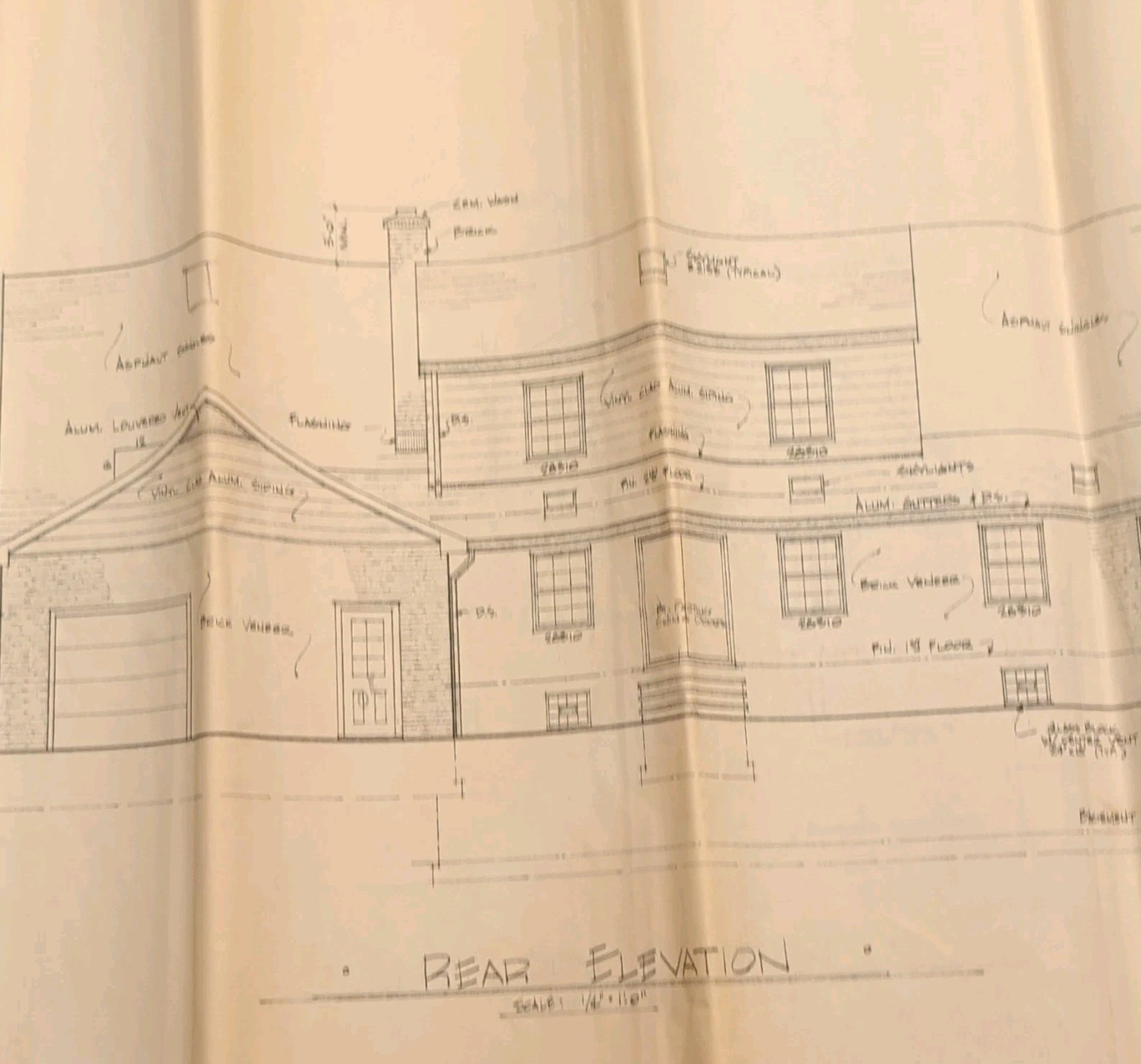 Home Blueprint Set, Elevations & Floor Plans Jas Dossa Home, Olmstead OH