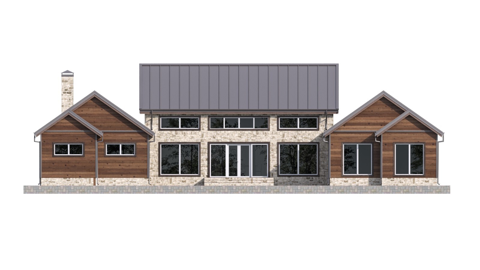 Mill Farm Loft House 4 Bed, 3.5 Bath Architectural Build Plans PDF Download