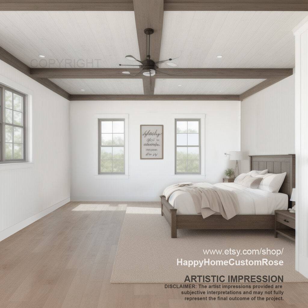 Cedar Springs Barndominium House Plan – 1650 SF, 3 Bed 2 Bath with 2-Car Garage