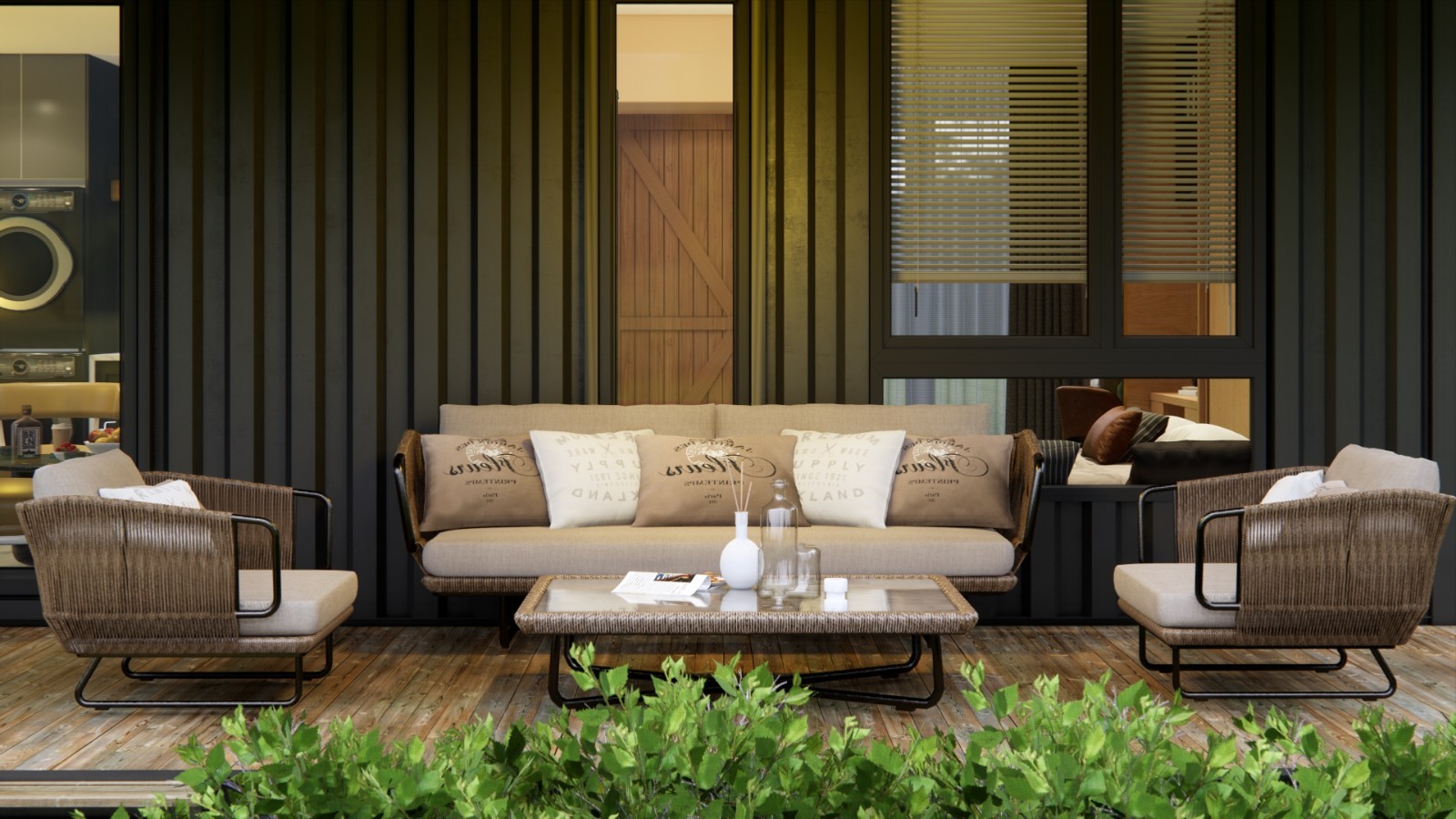Container house plans – 2 bedrooms – 1 bathroom – Digital PDF File