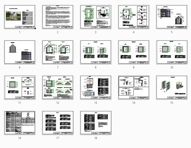Greenhouse Shed Plans with Storage-Backyard Greenhouse Design