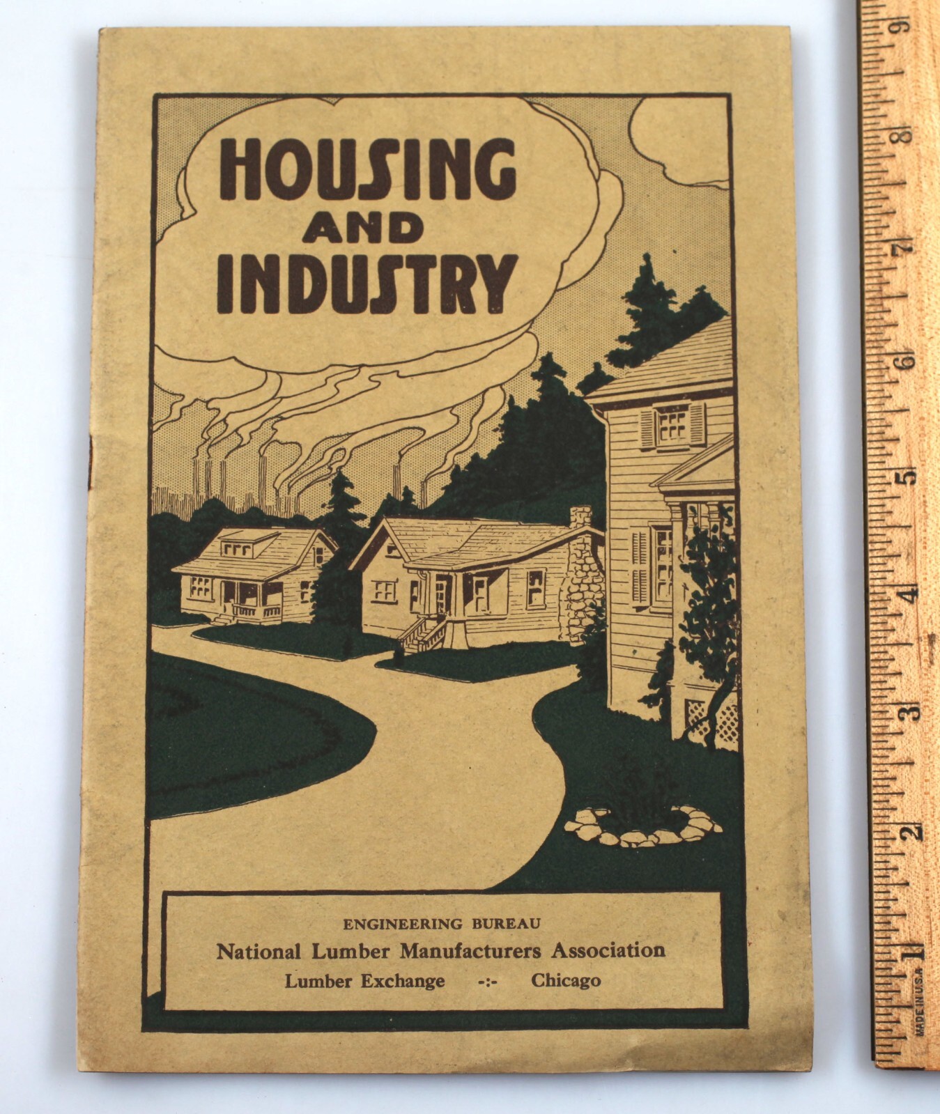 1918 Housing and Industry Booklet Planned Communities Firestone Park Akron Ohio