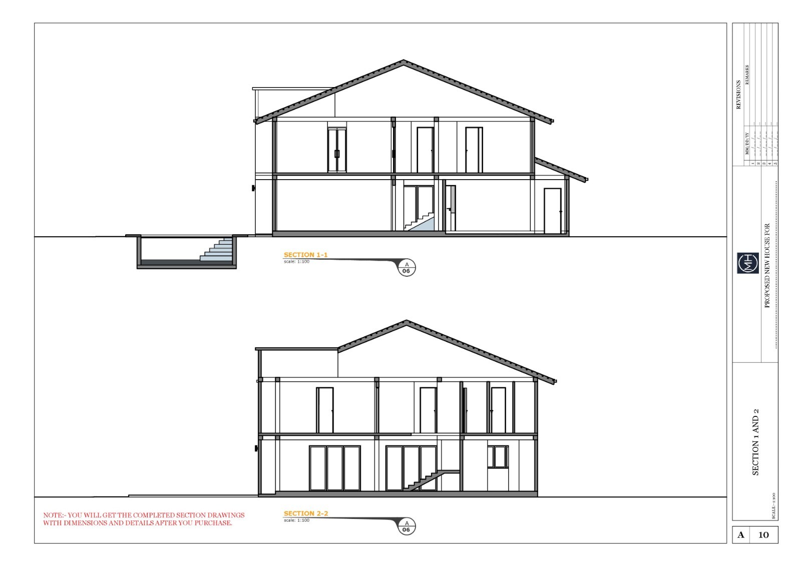 Modern House Plan With 3D Images DWG CAD file And PDF For Blueprint Plans
