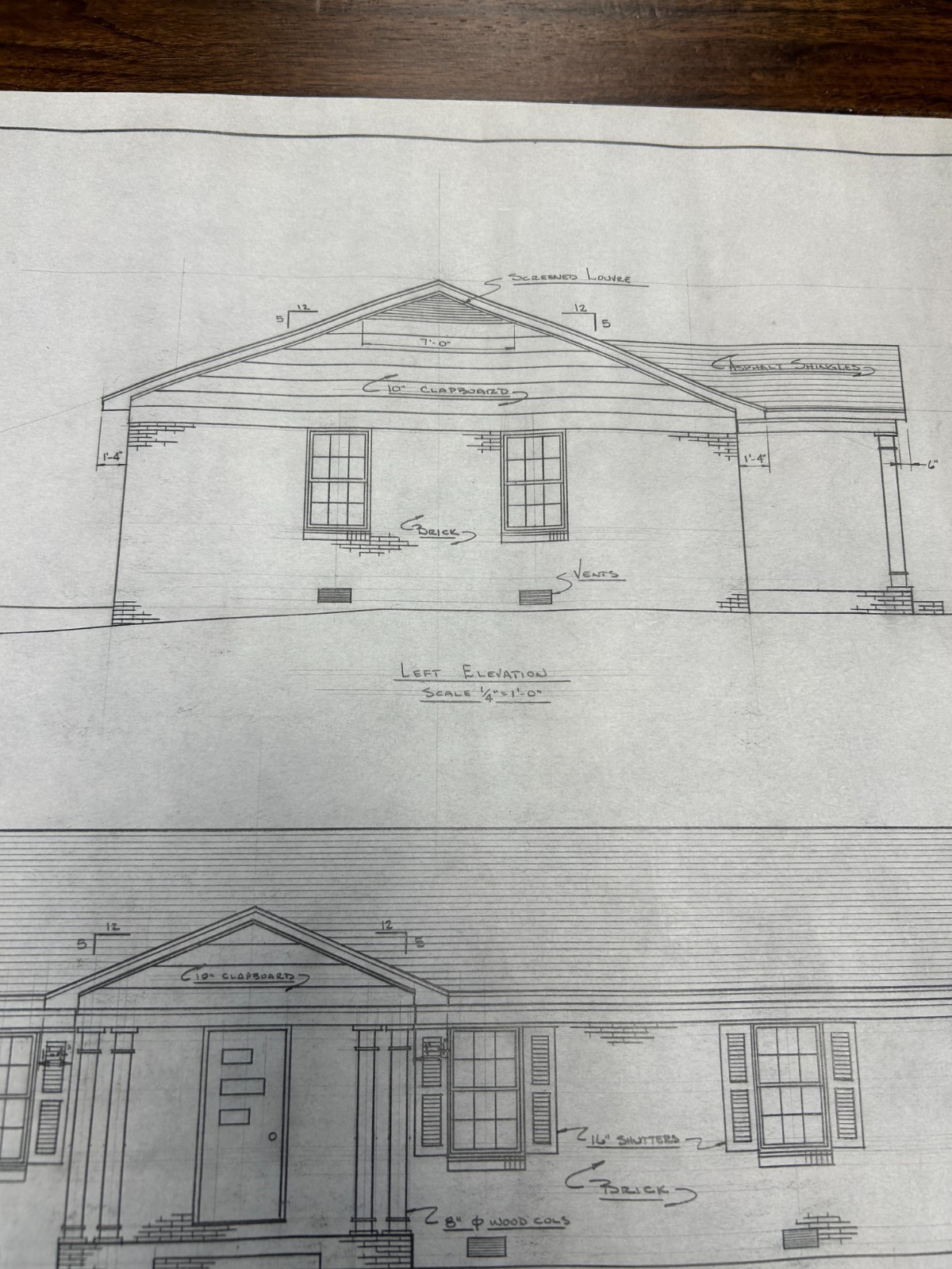 10 Architectural History Arthur Joyce Plan Blue Prints Corinth, MS Alcorn