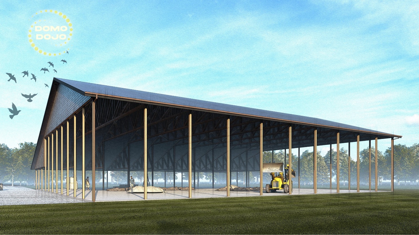 Storage Stilts Agricultural Building Plans – PDF Downloadable Blueprint