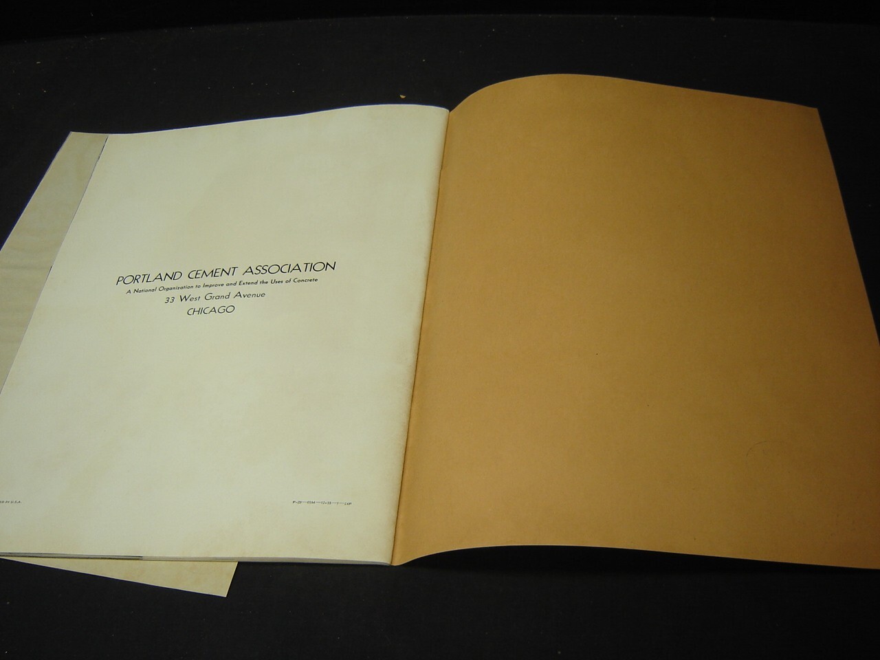 Here’s How Its Built Portland Cement Concrete Home Brochure 1934