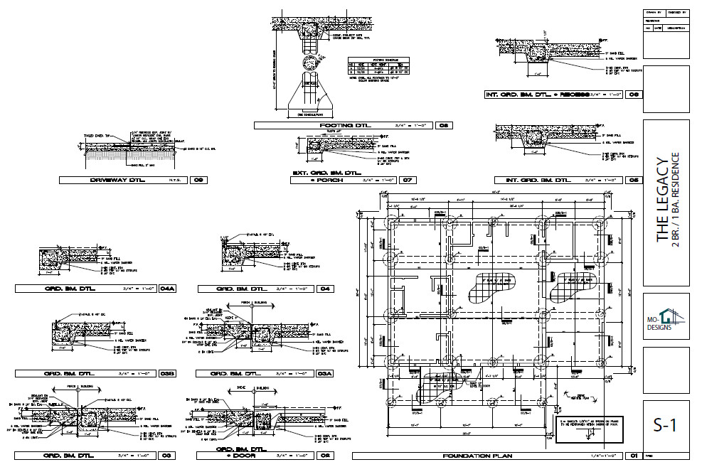 Custom Home House Plan Blueprint The Legacy Residence