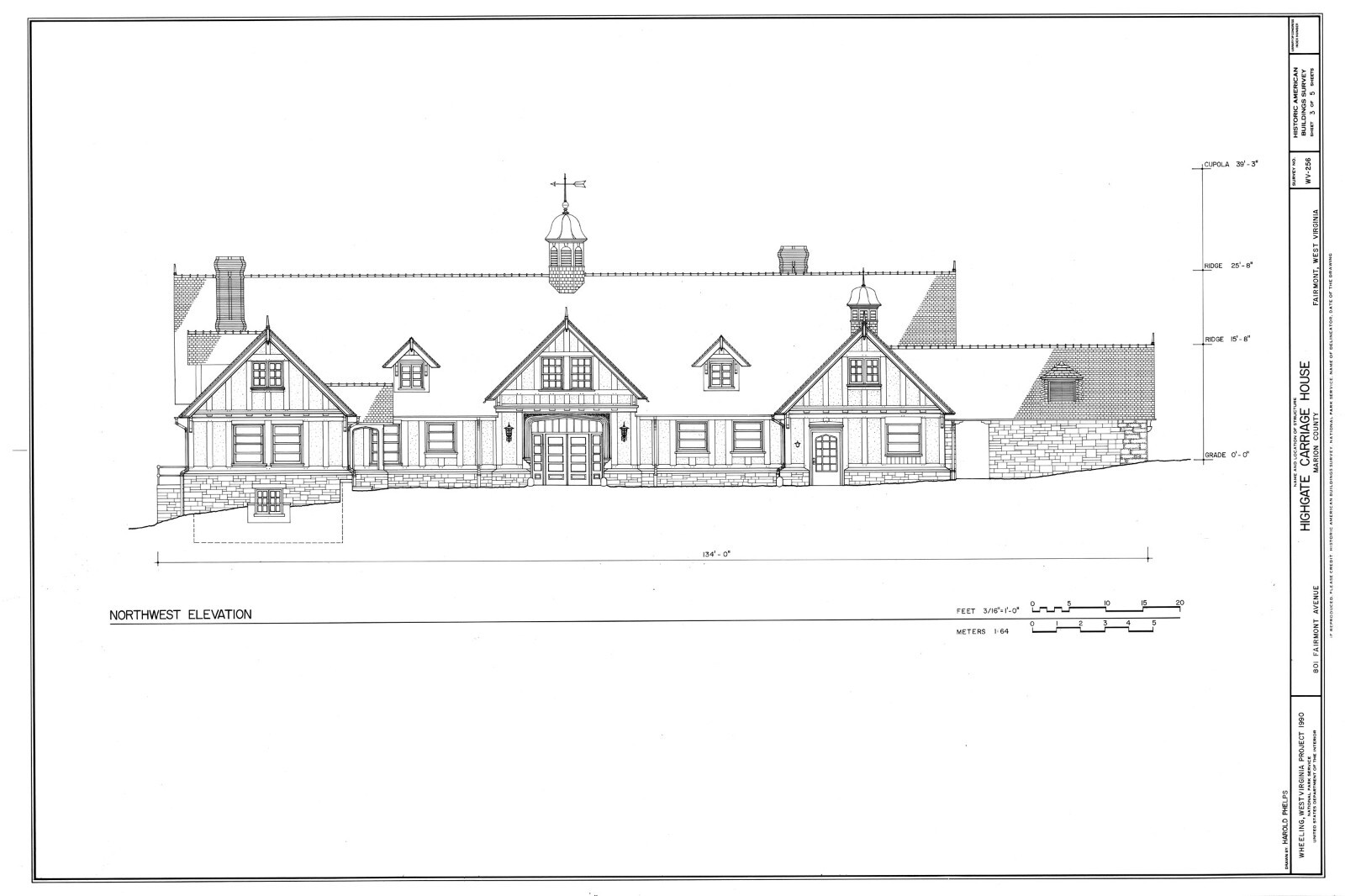 Printed House Plans – Traditional country house drawings, timber framing