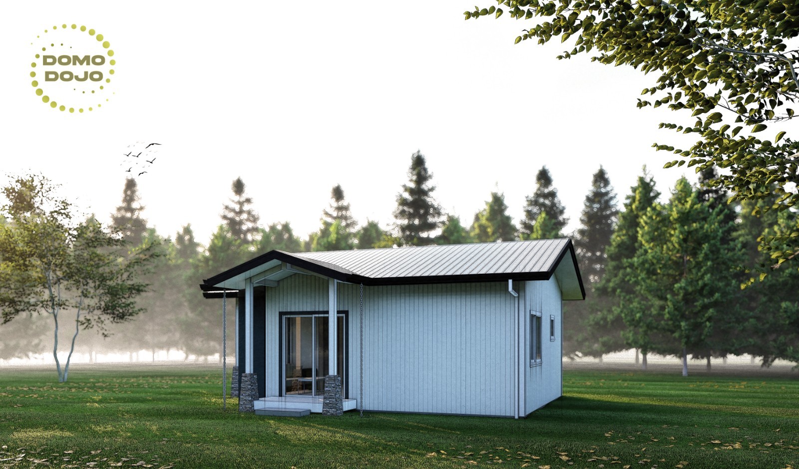 Mountain Hut ADU Plans – PDF Downloadable Blueprint