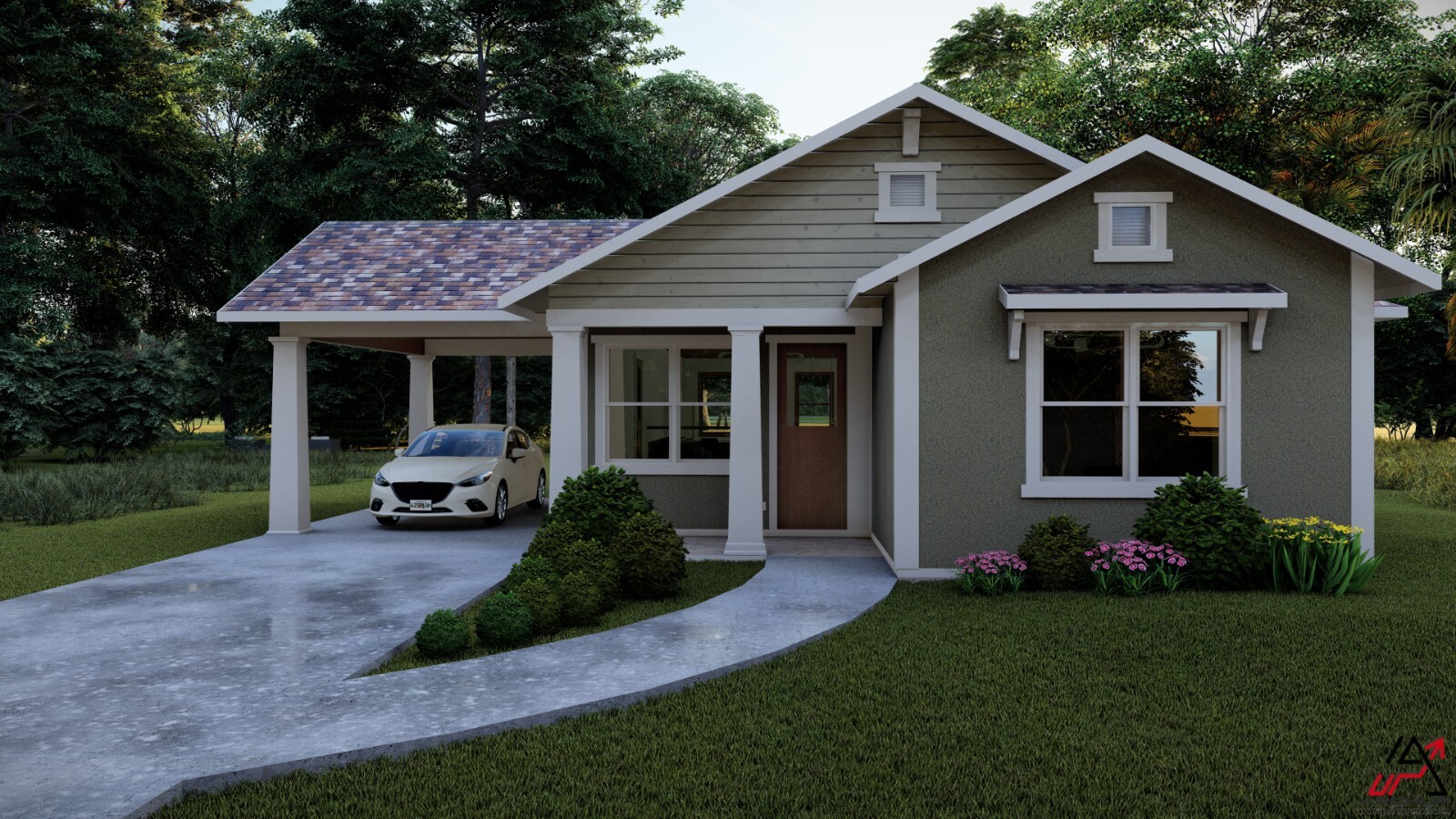 BLUEPRINTS TRADITIONAL HOUSE PLAN ARCHUP #127