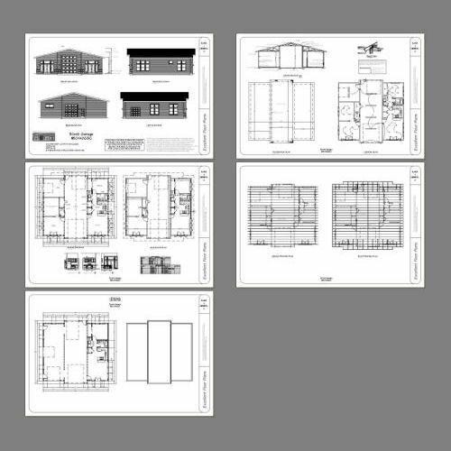 50×48 1-RV Garage 1 Br 1.5 Ba – PDF FloorPlan – 2,274 sqft – Model 5C