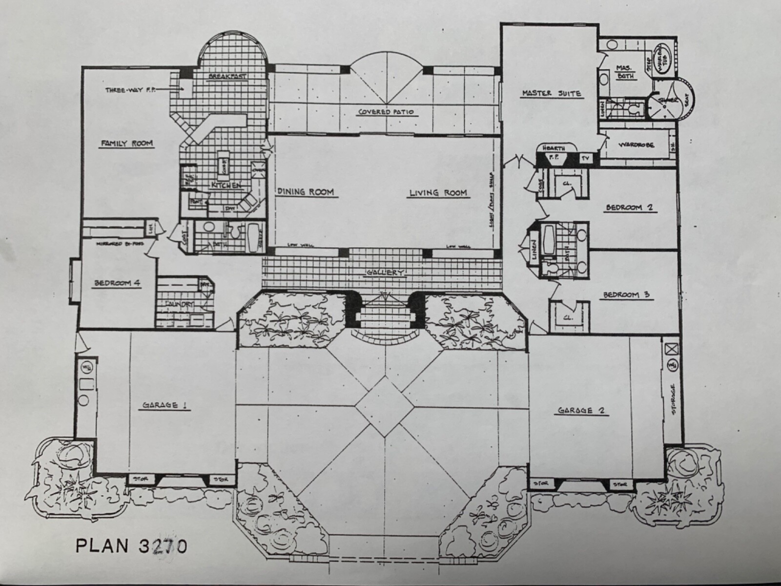 4 Bedroom Custom House Construction Plans