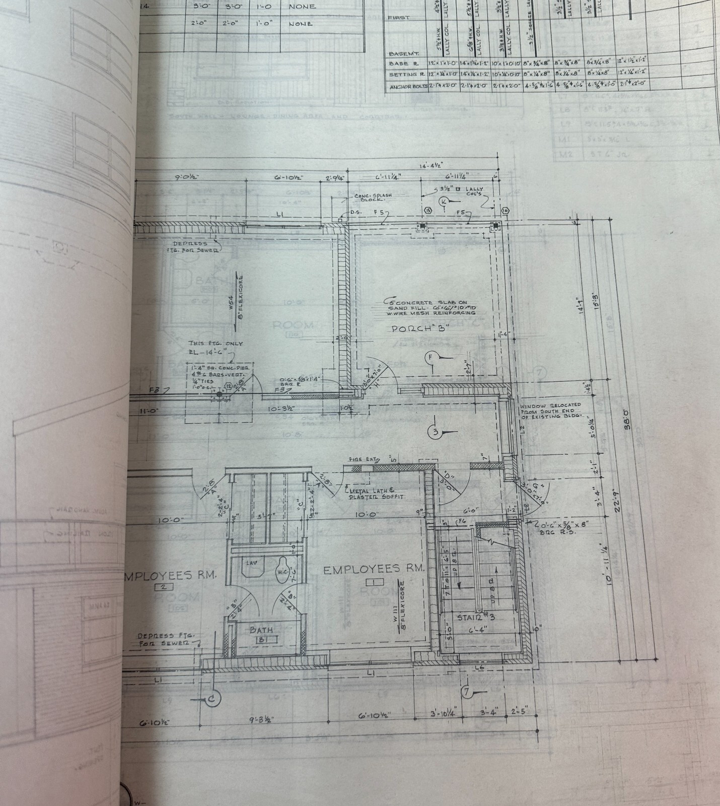 RARE Blueprints of Magnus Farm Historic Farm Rest Home Arlington Heights, IL VTG