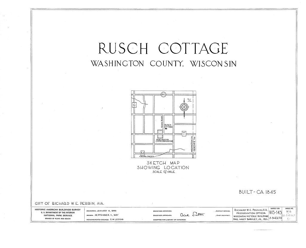 Timber frame cottage, printed architectural drawings, single story home plan